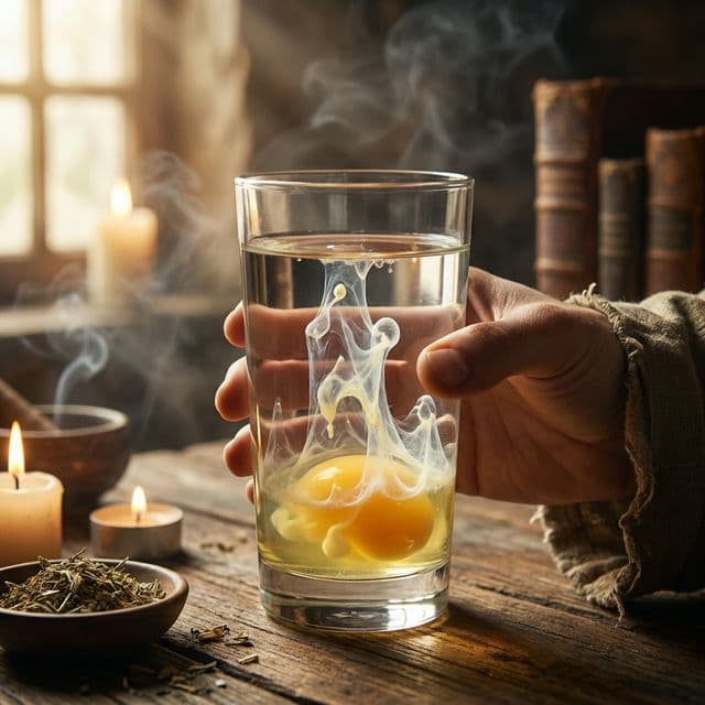 Limpieza con Huevo: Interpretación