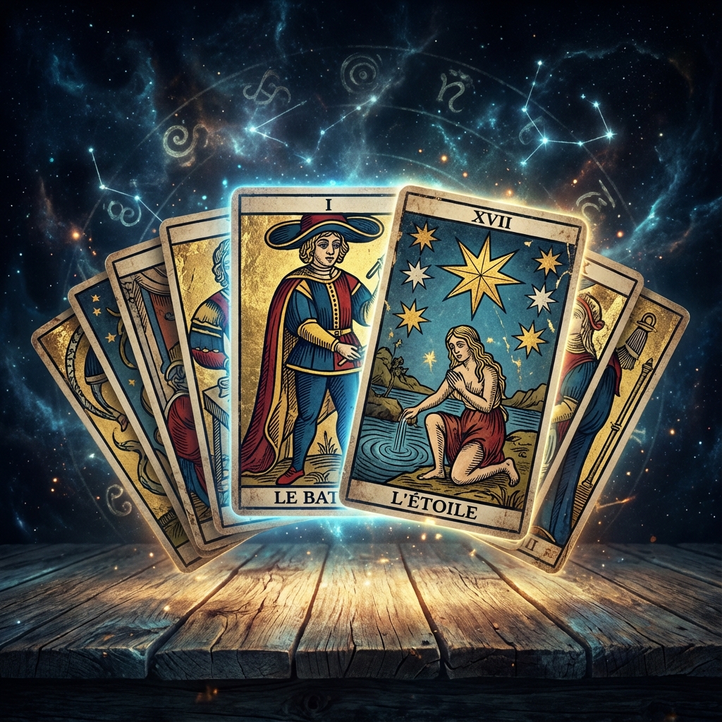 Carta de tarot-marsella